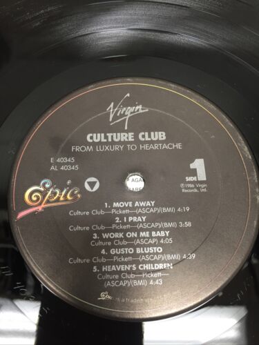 Culture Club - From Luxury to Heartache LP -In Shrink- (6922748854455)